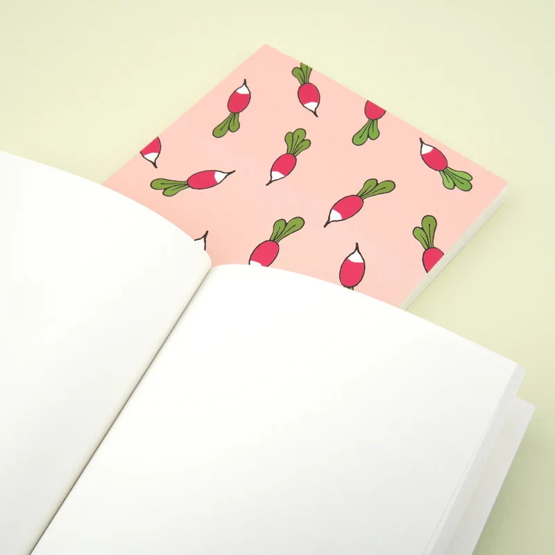Lot de 2 carnets (Oie & Radis)