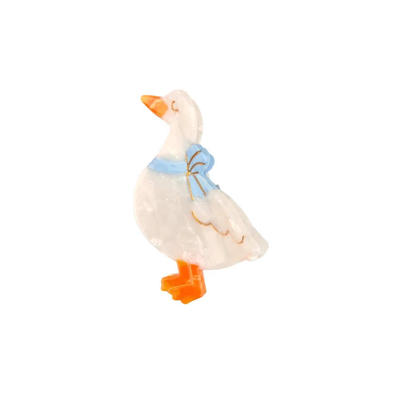 Mini pince à cheveux Oie