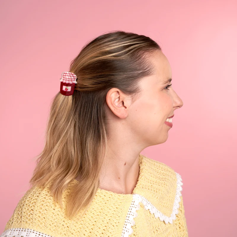 Mini pince à cheveux Confiture