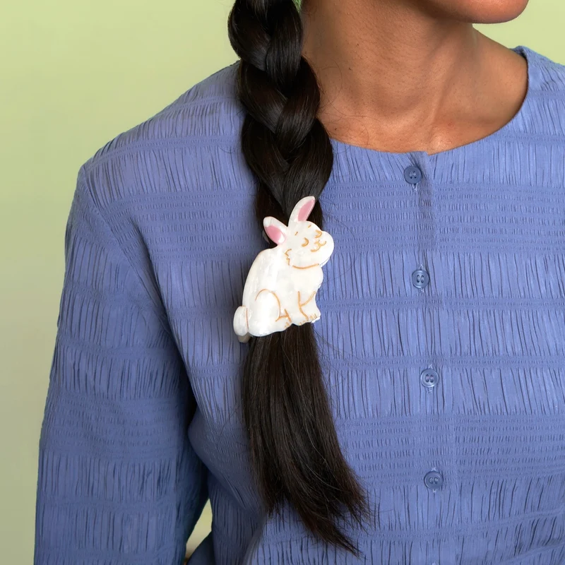 Pince à cheveux Lapin