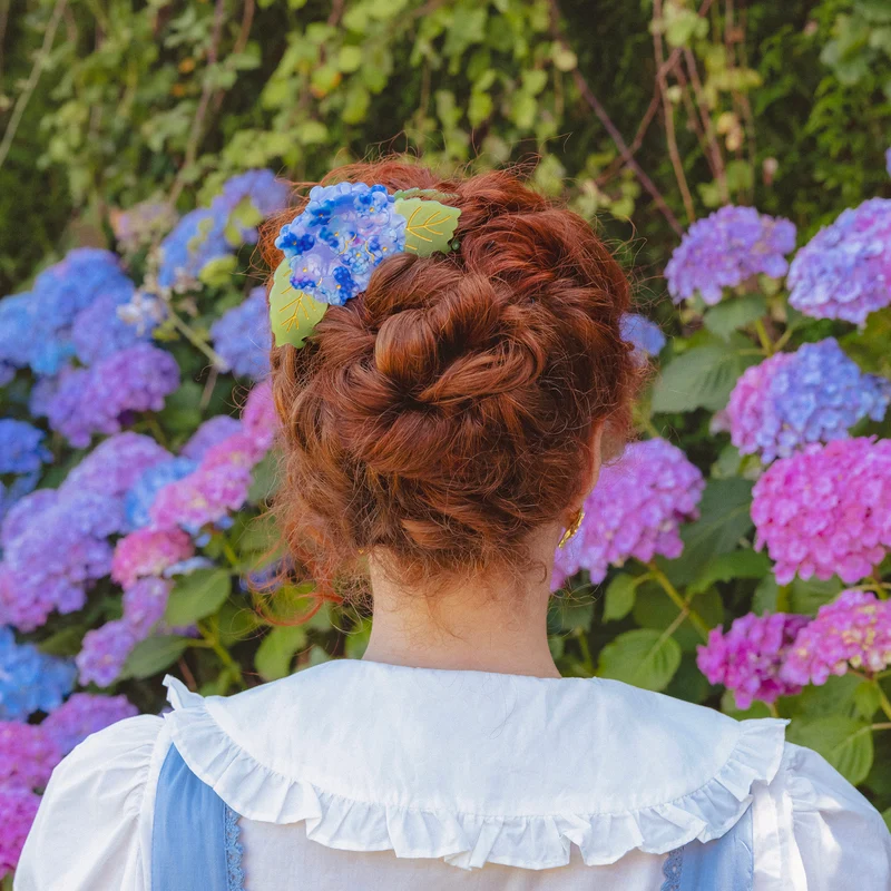 Pince à cheveux Hortensia