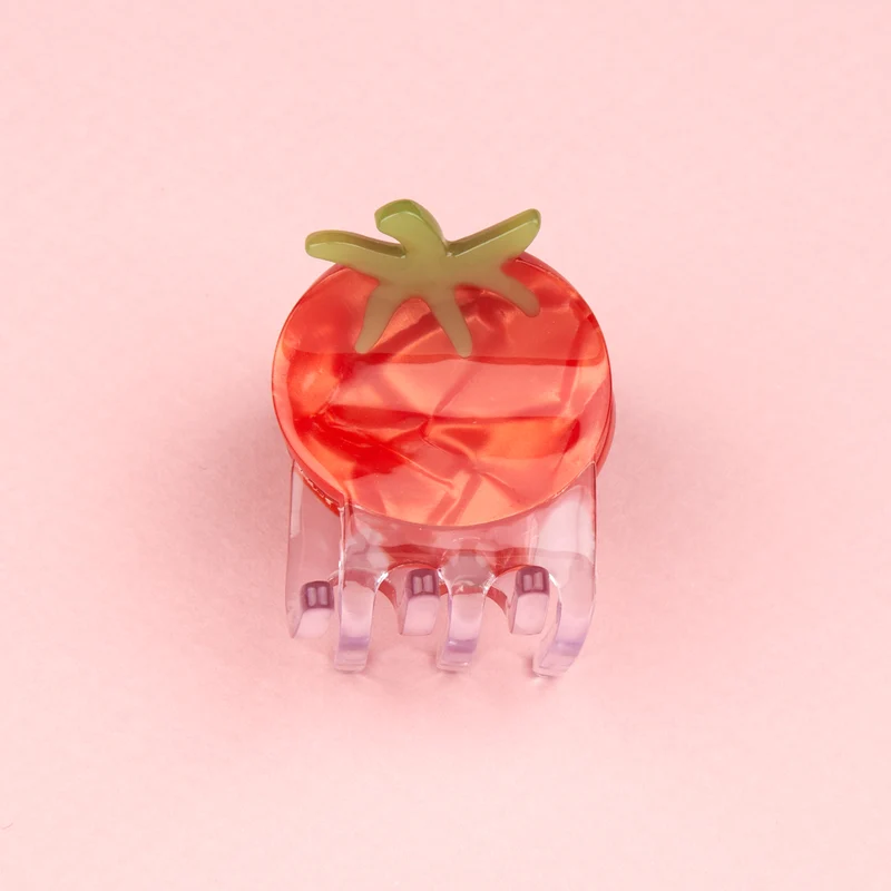 Mini pince à cheveux Tomate Cerise