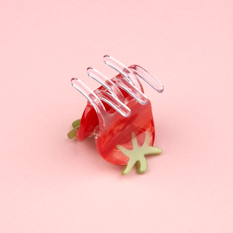 Mini pince à cheveux Tomate Cerise