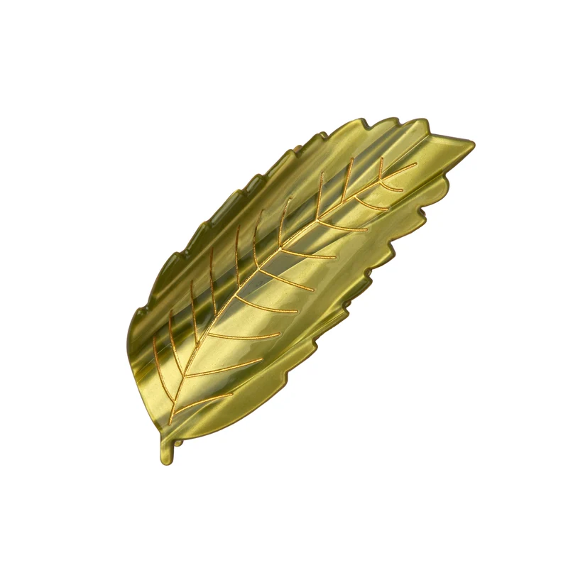Pince à cheveux Feuille de châtaignier