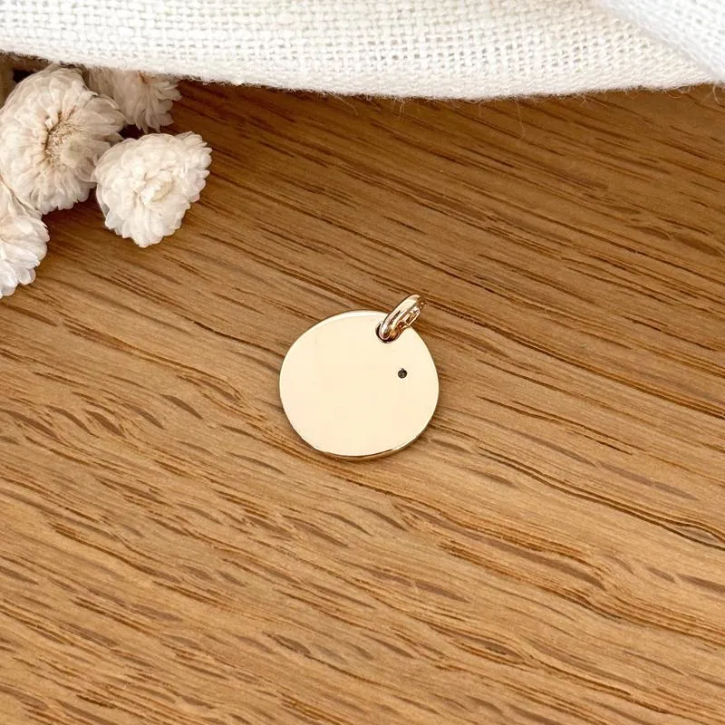 Pendentif "Star" plaqué or