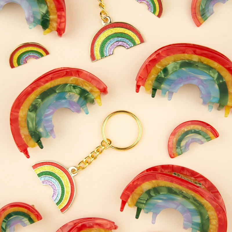 Barrette Arc-en-ciel