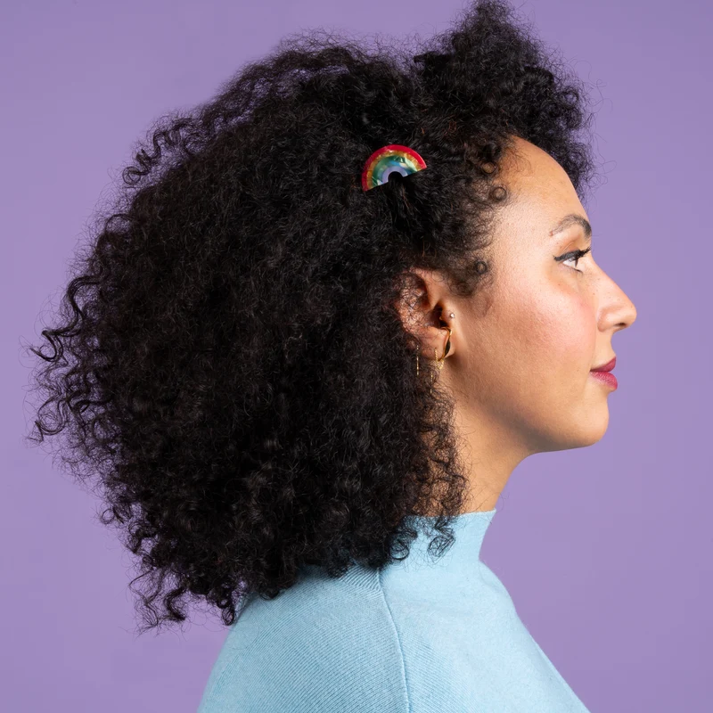 Barrette Arc-en-ciel