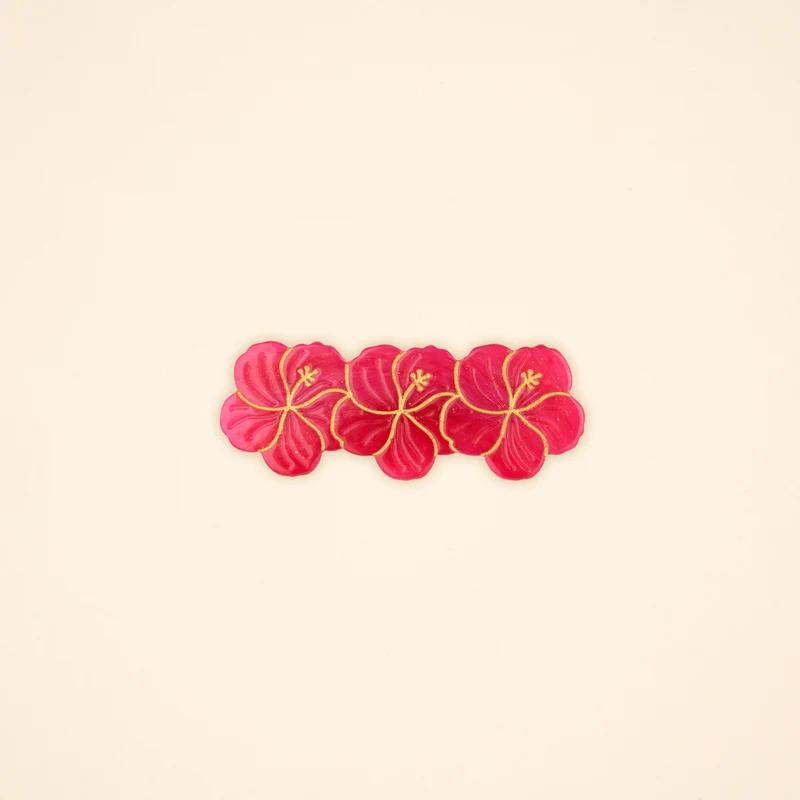 Barrette Hibiscus