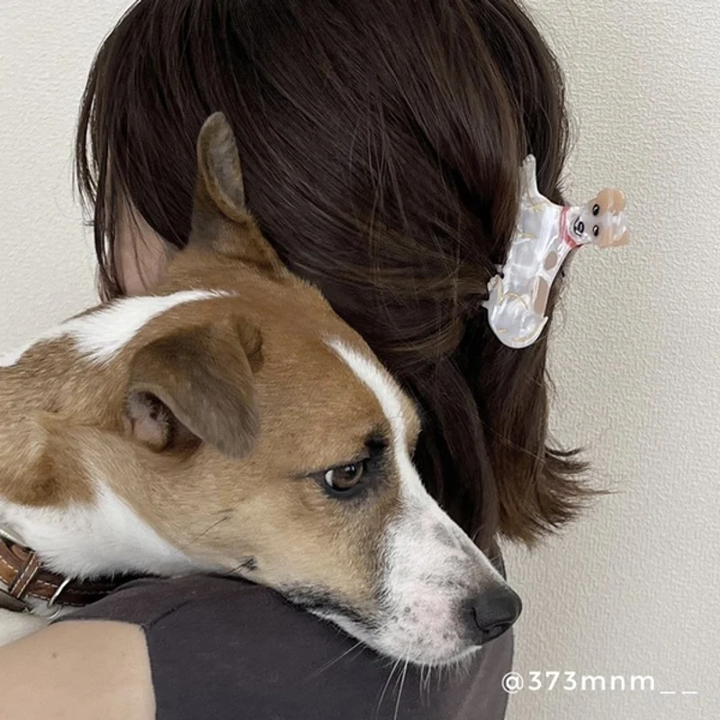Pince à cheveux Jack Russel