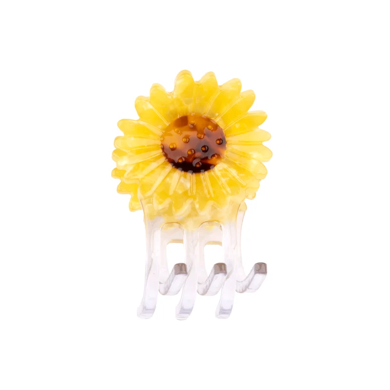 Mini pince à cheveux Tournesol