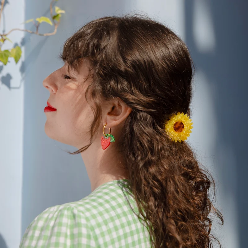 Pince à cheveux Tournesol