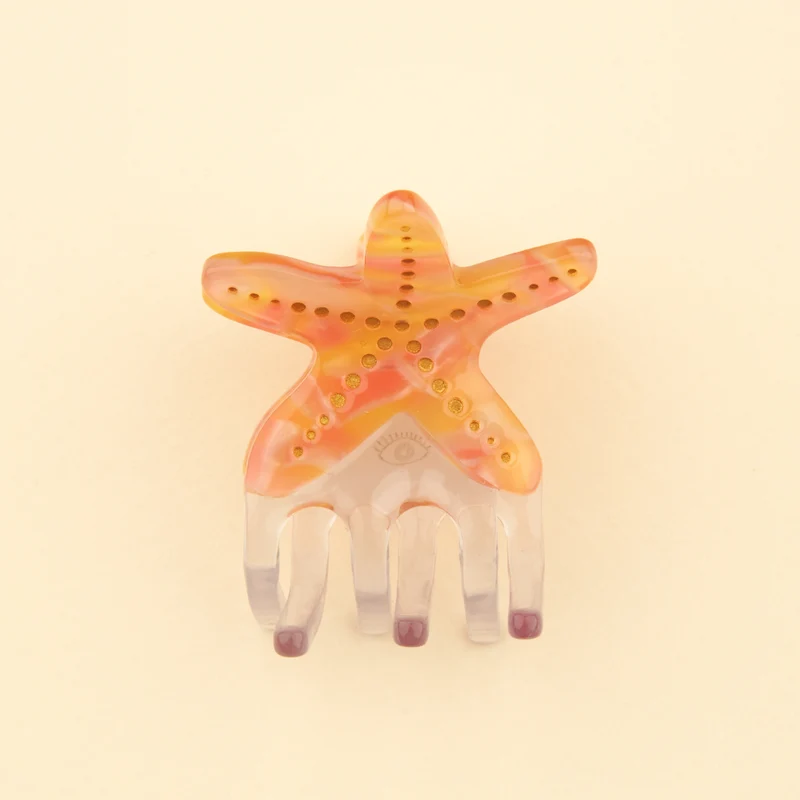 Mini pince à cheveux Étoile de mer