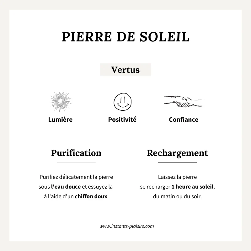 Charm "Lili" Pierre du soleil plaqué or