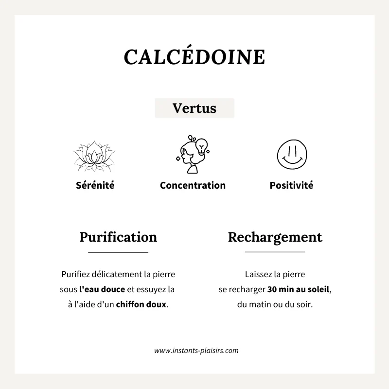 Charm "Calcédoine" tube plaqué or