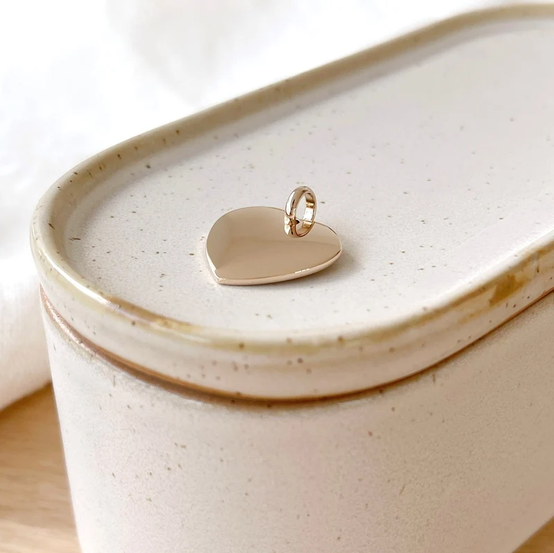Pendentif "Heart" plaqué or