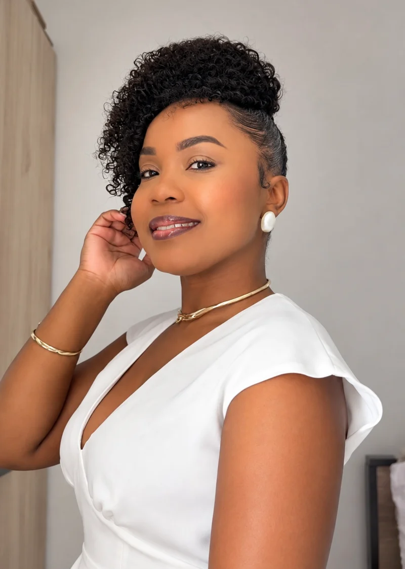 Postiche kinky Curly