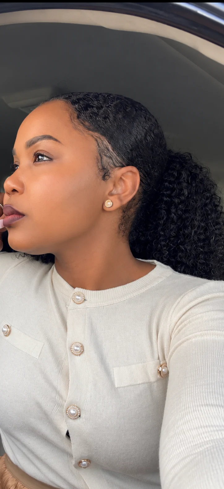 Postiche kinky Curly