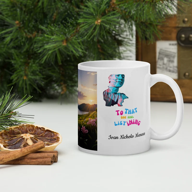 Custom White Glossy Mug - Sturdy & Stylish, Available in 11 oz, 15 oz, and 20 oz Sizes