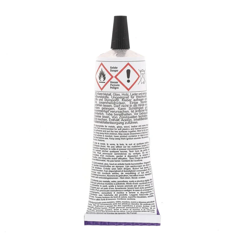 Colle Professionnelle pour Bijoux HASULITH® – 30 ml | Transparent, Forte Adhésion & Séchage Rapide