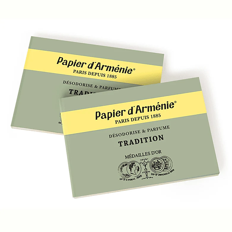 Papier d’Arménie – Carnet Traditionnel Original | Désodorise & parfume délicatement