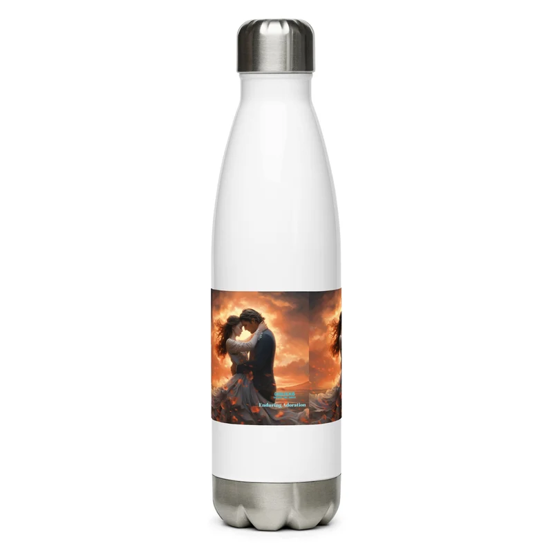 Enduring FLASK Sports Water Bottle - Leak-Proof Stainless Steel Gym & Sport Bottle for Men, Women - 17 oz, Double-Walled Insulated Thermos