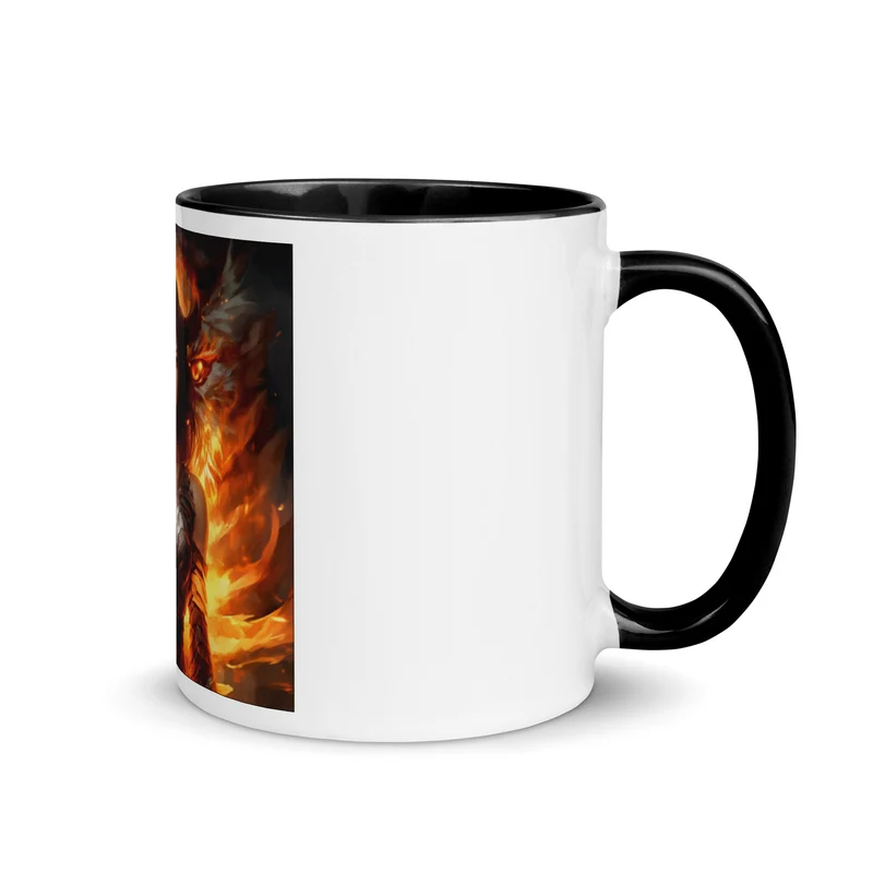 Be Good ALWAYS Ceramic Coffee Mug - Colorful Interior and Handle - Microwave and Dishwasher Safe - Perfect for Office and Home - Great Christmas and Birthday Gift