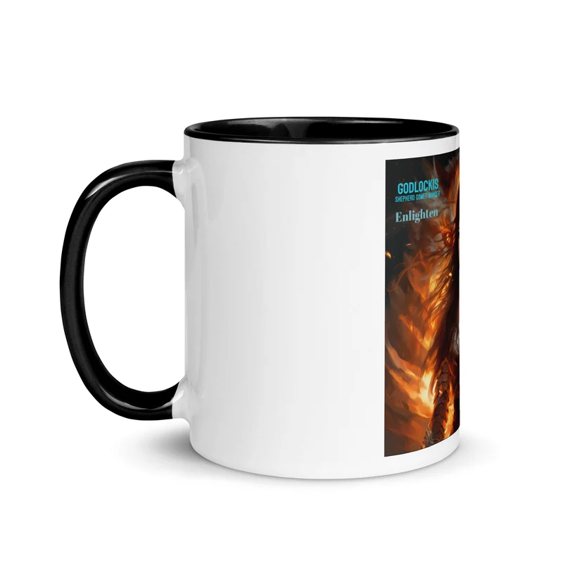 Be Good ALWAYS Ceramic Coffee Mug - Colorful Interior and Handle - Microwave and Dishwasher Safe - Perfect for Office and Home - Great Christmas and Birthday Gift