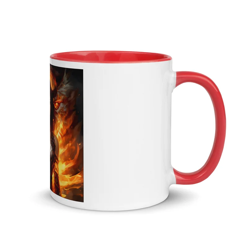 Be Good ALWAYS Ceramic Coffee Mug - Colorful Interior and Handle - Microwave and Dishwasher Safe - Perfect for Office and Home - Great Christmas and Birthday Gift