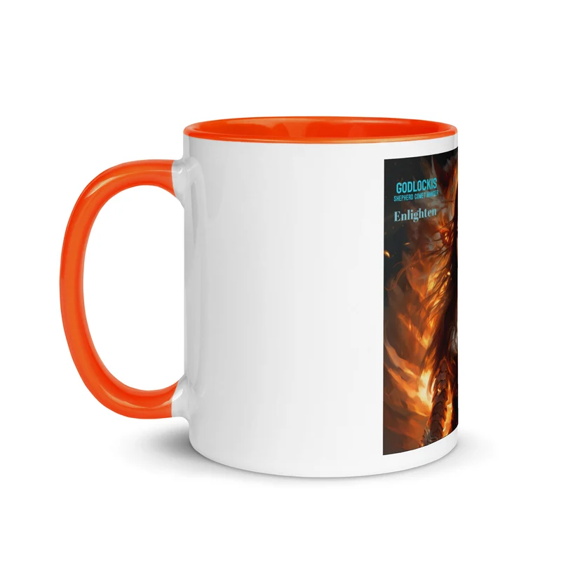 Be Good ALWAYS Ceramic Coffee Mug - Colorful Interior and Handle - Microwave and Dishwasher Safe - Perfect for Office and Home - Great Christmas and Birthday Gift