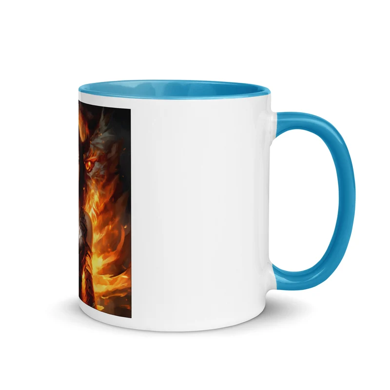 Be Good ALWAYS Ceramic Coffee Mug - Colorful Interior and Handle - Microwave and Dishwasher Safe - Perfect for Office and Home - Great Christmas and Birthday Gift