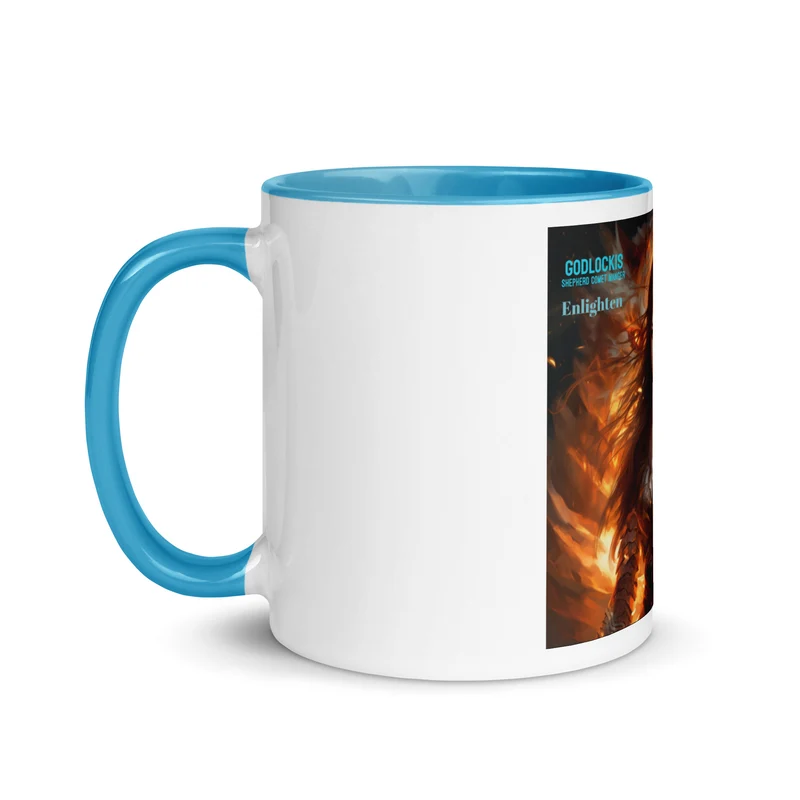 Be Good ALWAYS Ceramic Coffee Mug - Colorful Interior and Handle - Microwave and Dishwasher Safe - Perfect for Office and Home - Great Christmas and Birthday Gift