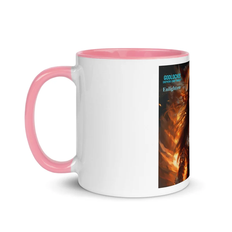 Be Good ALWAYS Ceramic Coffee Mug - Colorful Interior and Handle - Microwave and Dishwasher Safe - Perfect for Office and Home - Great Christmas and Birthday Gift
