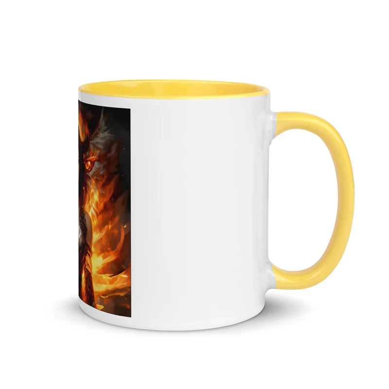 Be Good ALWAYS Ceramic Coffee Mug - Colorful Interior and Handle - Microwave and Dishwasher Safe - Perfect for Office and Home - Great Christmas and Birthday Gift