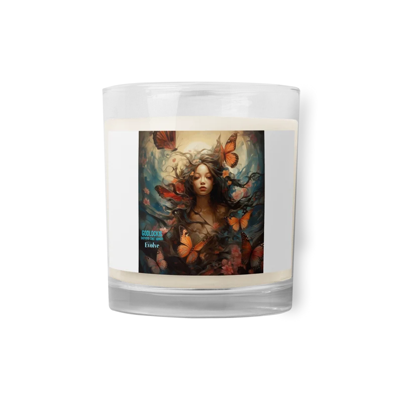 Evolve and Shine -On - Friendship Candle Gifts for Women, Men, Best Friends | Stylish Glass Jar Soy Wax Candle for Home Décor