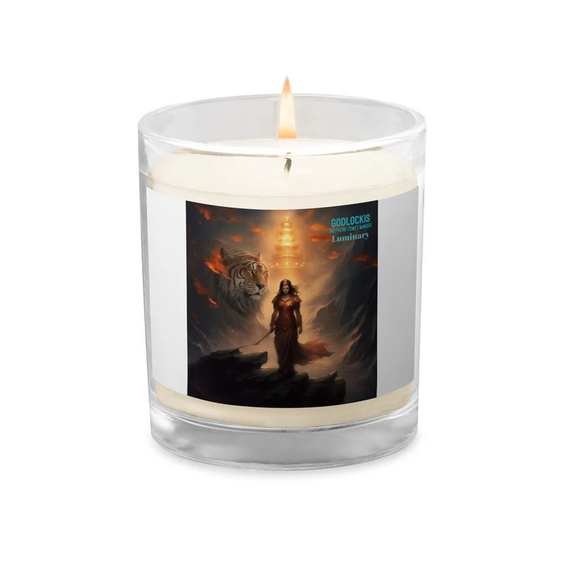You're Awesome Mama Tiger Phoenix - Glass Jar Soy Wax Candle: Friendship Gifts for Women, Men, Best Friends