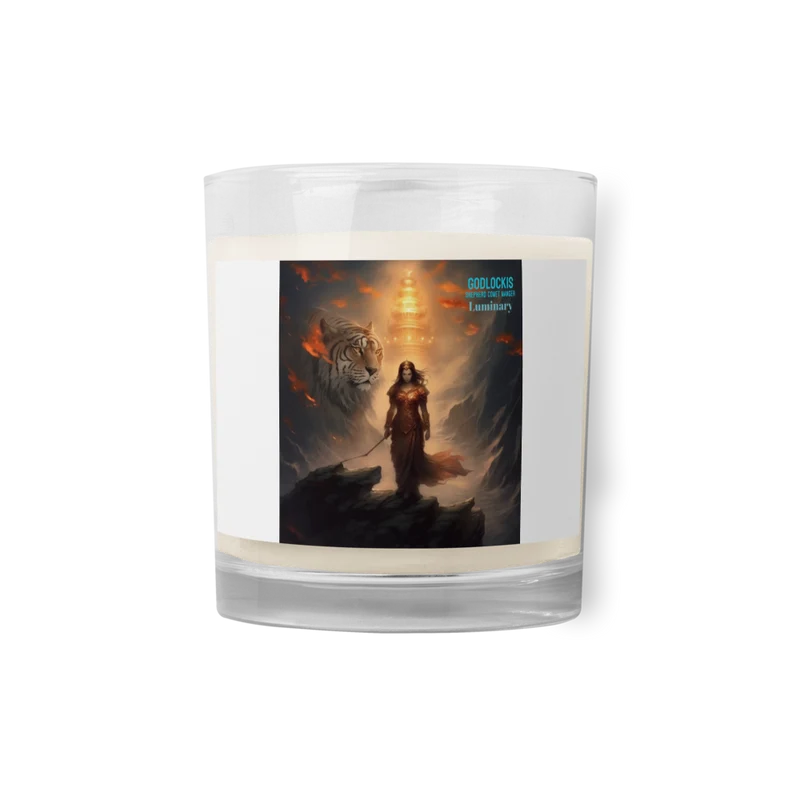 You're Awesome Mama Tiger Phoenix - Glass Jar Soy Wax Candle: Friendship Gifts for Women, Men, Best Friends