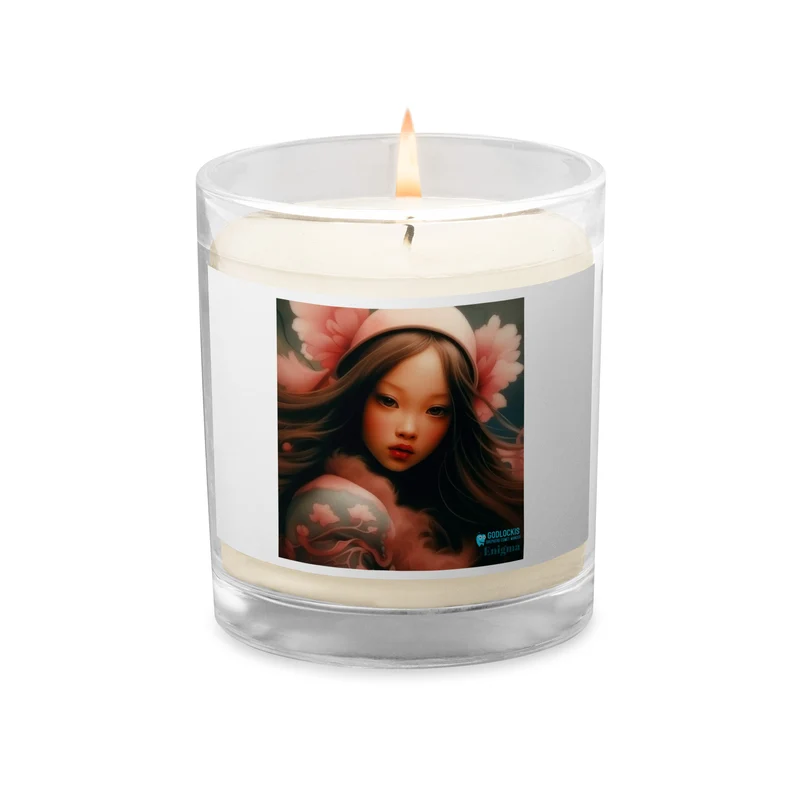 Mama's Message of Strength and Mystery: Enigma - Friendship Candle Gift for Best Friends - Unscented Soy Wax Candle