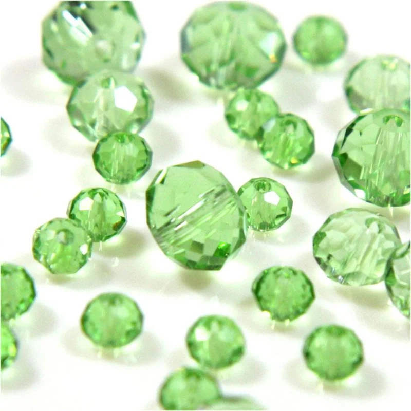 Perles cristal cz à facettes quartz de Bohème 4 mm (150 pcs)