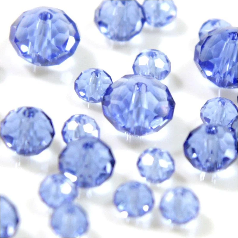 Perles cristal cz à facettes quartz de Bohème 4 mm (150 pcs)