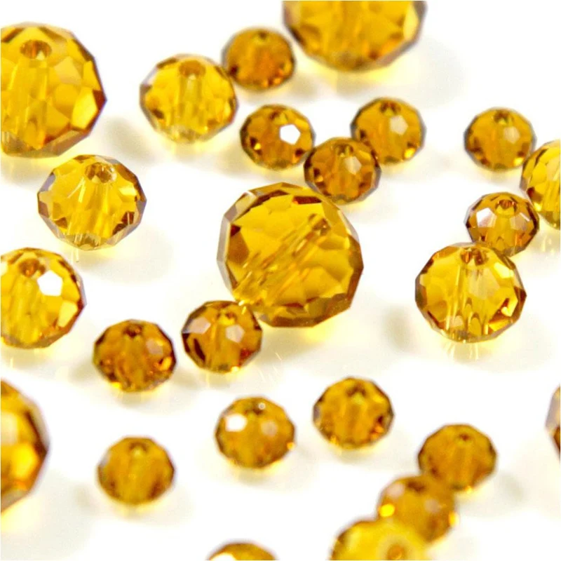 Perles cristal cz à facettes quartz de Bohème 4 mm (150 pcs)