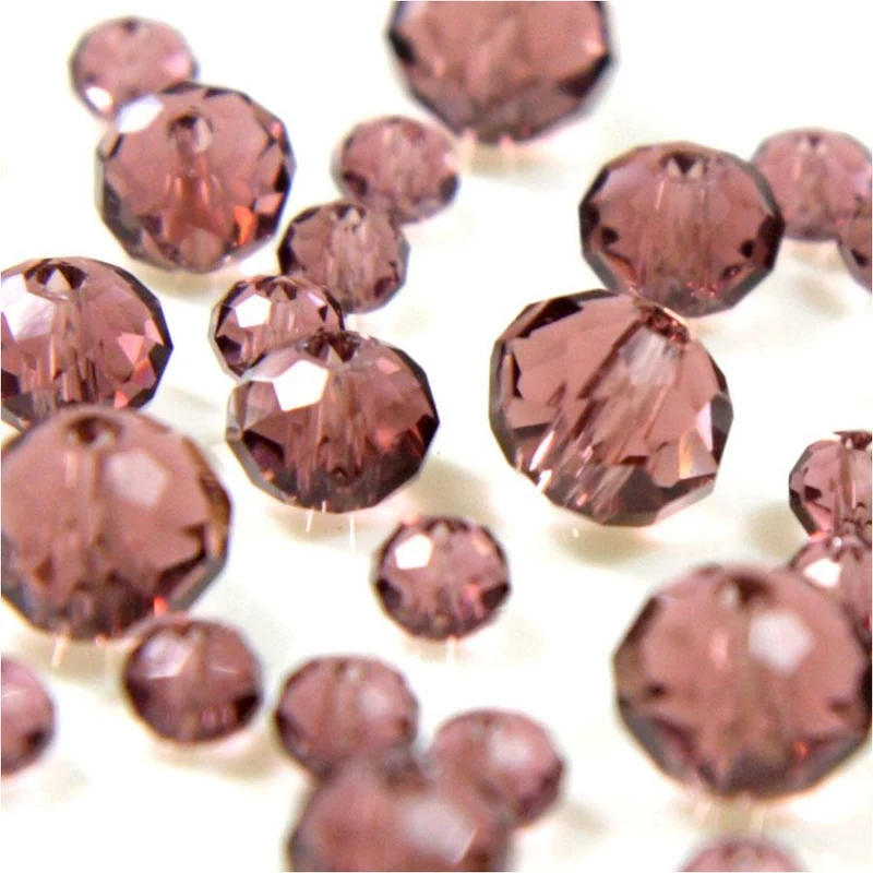 Perles cristal cz à facettes quartz de Bohème 4 mm (150 pcs)
