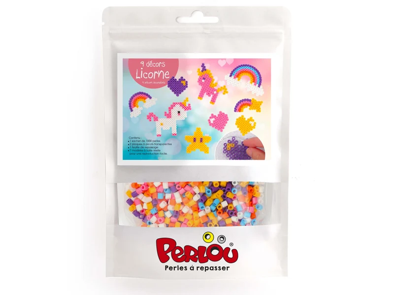 Kit perlou licorne - 1000 perles