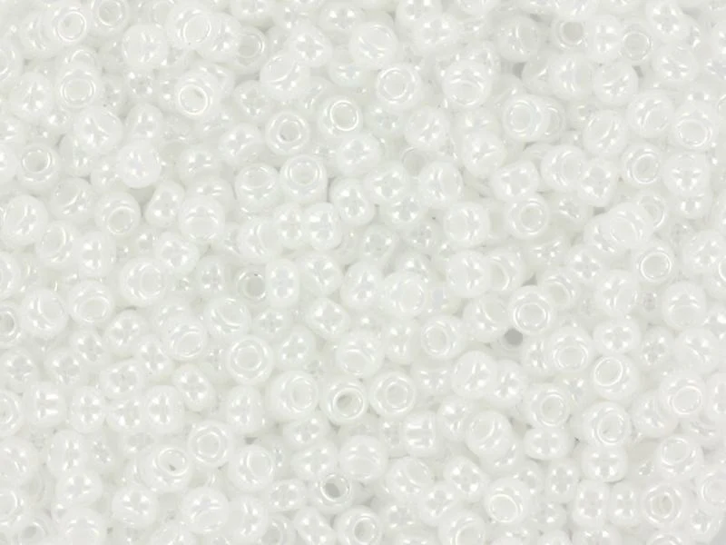 Rocailles Miyuki 11/0 - blanc brillant 528