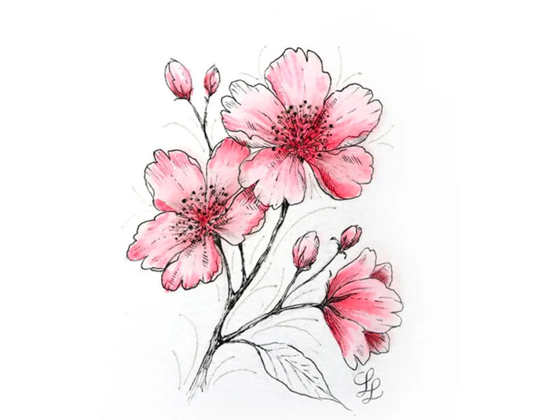 Kit de création Sakura - Fleurs de cerisier