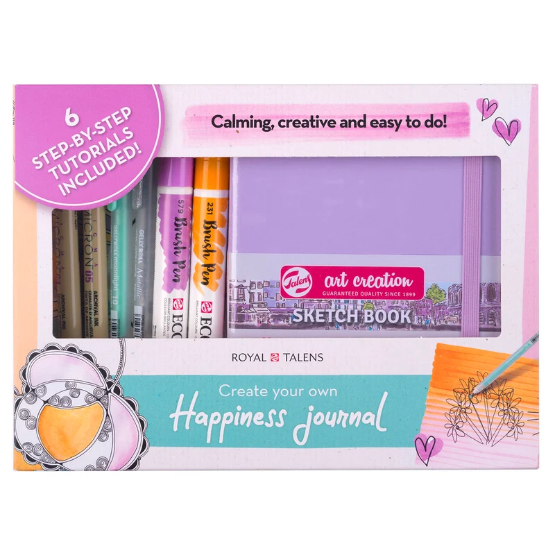 Set Journal du bonheur - Royal Talens