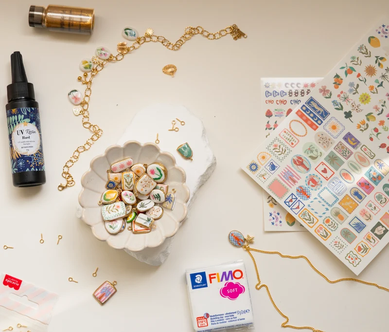 Kit tatouages doré pour bijoux (sans lampe UV)