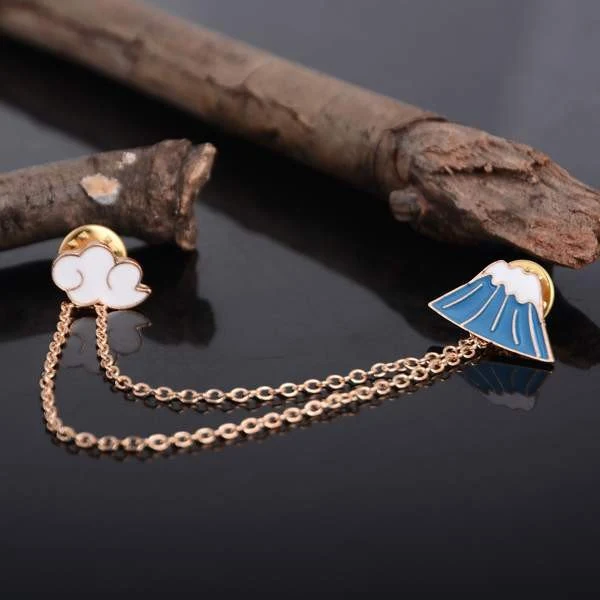 Broche/pin's "mont Fuji" _ ♣