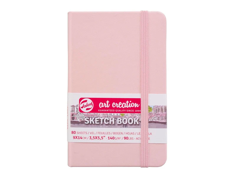 Carnet de Croquis Rose Pastel 9 x 14 cm - Talens Art Creation