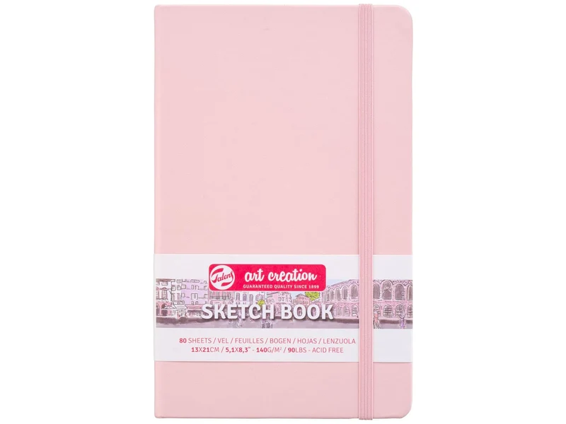 Cahier de Croquis Rose Pastel 13 x 21 cm - Talens Art Creation