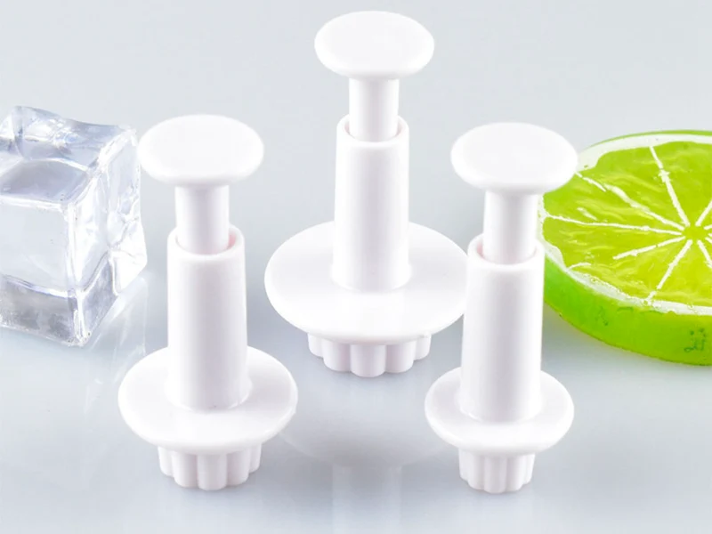 Lot de 3 Emporte pièces pour pâte polymère et modelage - Formes Fleurs
